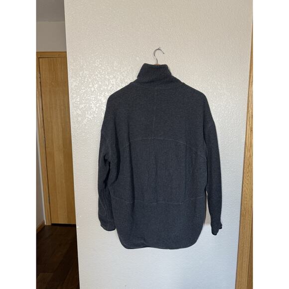 Lululemon Peaceful Moments Full Zip Sweater Jacket Size 6 Oversized - Picture 4 of 5